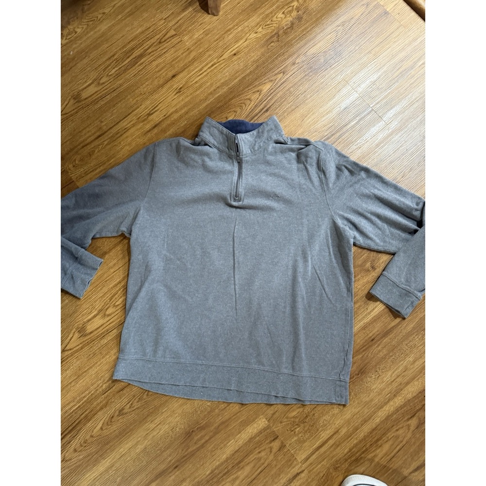Southern Tide‎ Pullover Mens XXL Gray 1/4 Zip